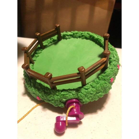 Lil Woodzeez Canopy Wood Fence  Treehouse Replacement Parts Lot - Picture 9 of 11